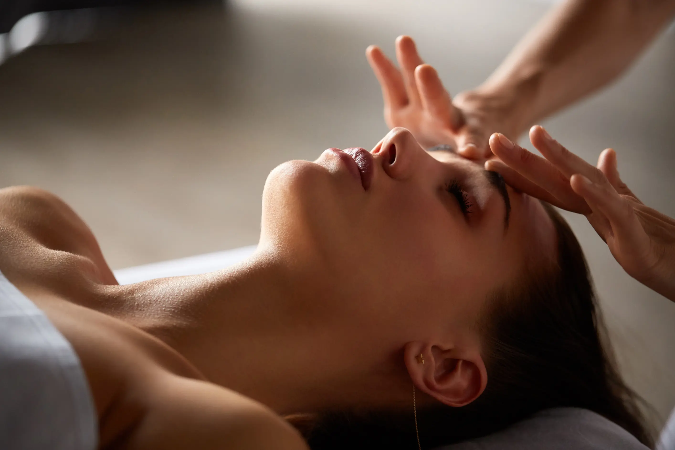 Relaxing spa atmosphere